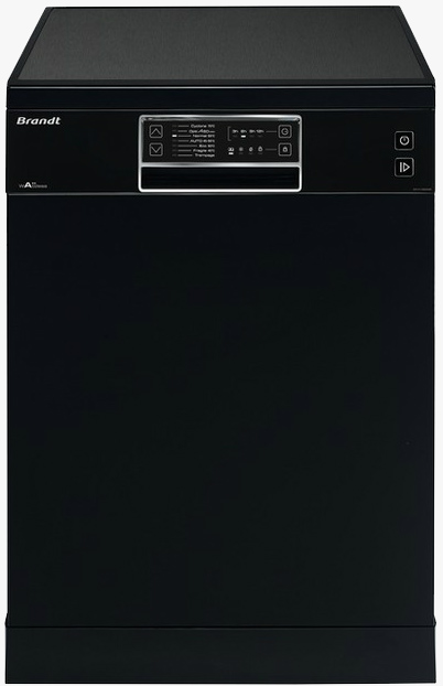 BRANDT DFH13526B, lave vaisselle noir à 289€ • Electroconseil