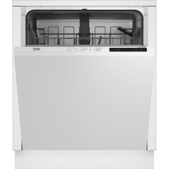 BEKO LVI72F Lave vaisselle tout intégrable 13 couverts